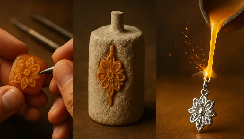 Creando Joyas Únicas con la Técnica de Fundición a
la Cera Perdida